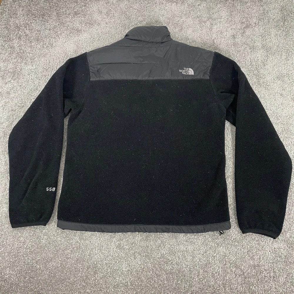 North‎ Face 550 Down Denali Jacket Mens Small Fleece Black